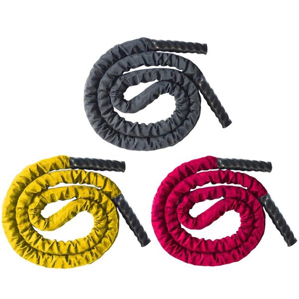 heavy thick battle skipping jump rope muscle fitness strength training building for working-out comfortable decoration
heavy thick battle skipping jump rope muscle fitness strength training building for working-out comfortable decoration