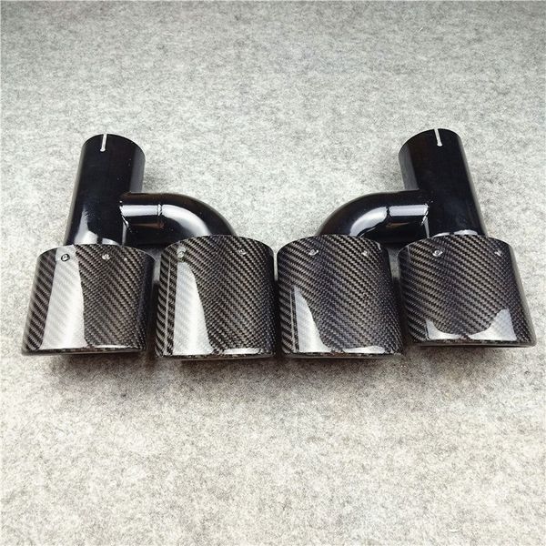 1 pair glossy black stainless steel exhaust muffler tips h style oval shape exhausts pipes for universal
1 pair glossy black stainless steel exhaust muffler tips h style oval shape exhausts pipes for universal