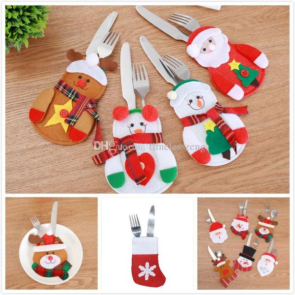 11 styles christmas decorative knife fork cutlery set packaging bag decorations snowman elk santa home tableware sets---fp1033
11 styles christmas decorative knife fork cutlery set packaging bag decorations snowman elk santa home tableware sets---fp1033