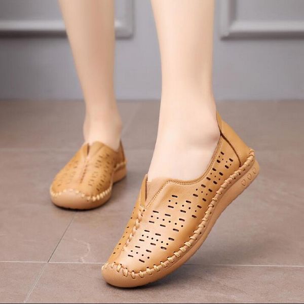 rushiman handmade genuine leather flat shoes women summer shoes soft breathable lady loafers hollow elegant female, Black
rushiman handmade genuine leather flat shoes women summer shoes soft breathable lady loafers hollow elegant female, Black