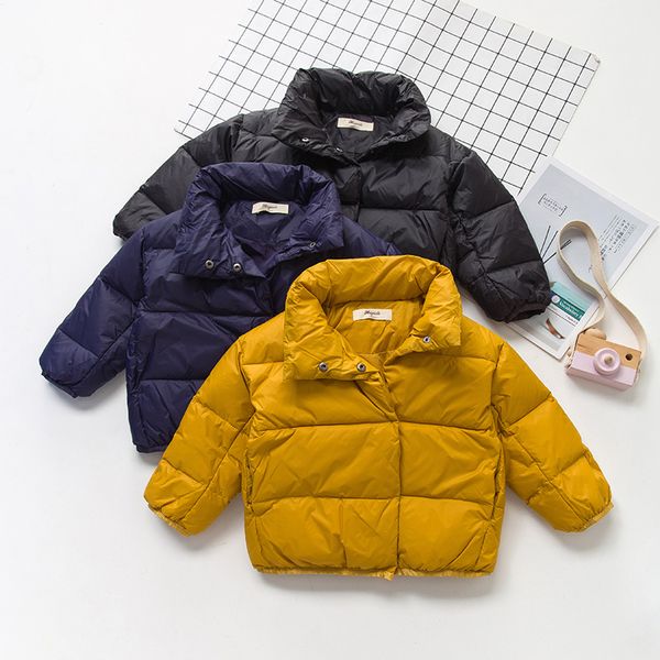 children's down jacket, Blue;gray