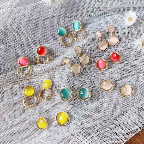 new fashion small candy color acrylic statement metal stud earring for women girl wedding party fashion wholesale jewelry gift, Golden;silver
new fashion small candy color acrylic statement metal stud earring for women girl wedding party fashion wholesale jewelry gift, Golden;silver