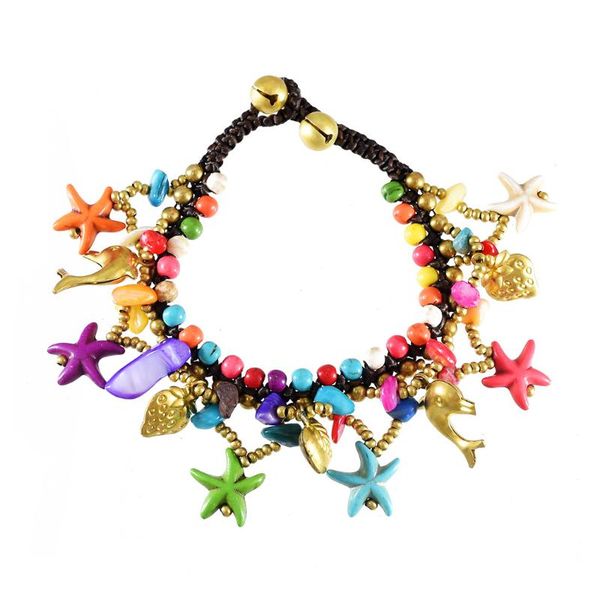cute starfish shell coral charms bracelet colorful beads woven rope handmade bracelets for women bohemian statement jewelry, Black
cute starfish shell coral charms bracelet colorful beads woven rope handmade bracelets for women bohemian statement jewelry, Black