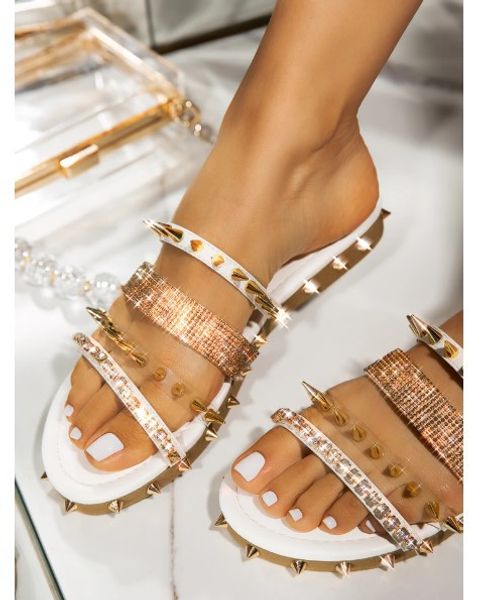 летняя женские rivet тапочки квартиры слайды open toe rhinestone дамы кристалл сандалии женщин обувь повседневная мода женский new 2020, Black
летняя женские rivet тапочки квартиры слайды open toe rhinestone дамы кристалл сандалии женщин обувь повседневная мода женский new 2020, Black