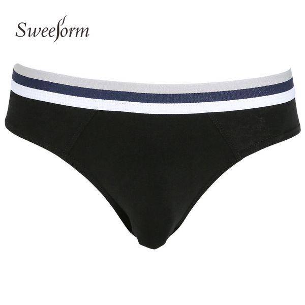 underpants sweeform men's underwear cotton mens briefs plus size men panties breathable, Black;white
underpants sweeform men's underwear cotton mens briefs plus size men panties breathable, Black;white