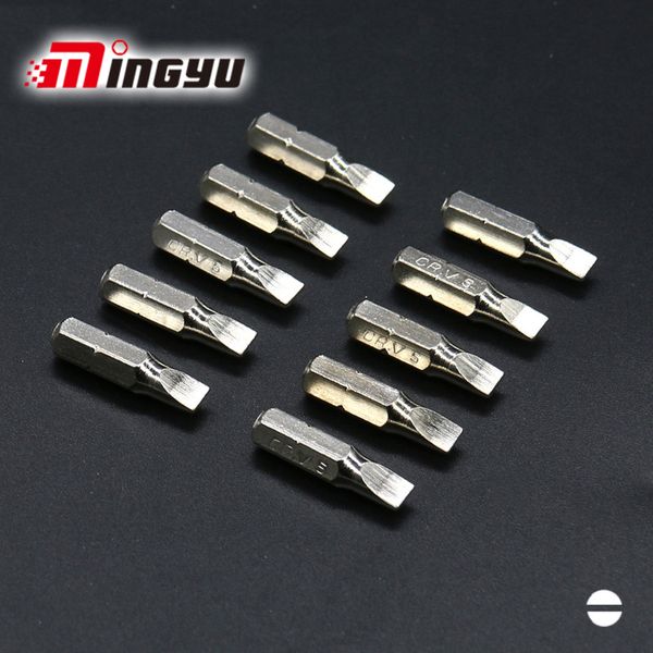 10pcs slotted screwdriver bit set 5.5 chrome vanadium steel flat head slotted tip hand tools nozzles for screw drivers bits
10pcs slotted screwdriver bit set 5.5 chrome vanadium steel flat head slotted tip hand tools nozzles for screw drivers bits