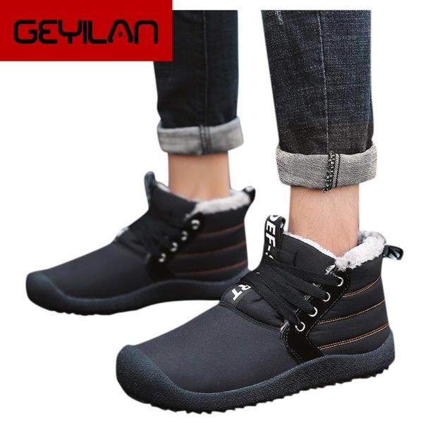winter warm flats men's casual plus velvet cotton ankle male shoes waterproof comfortable outdoor snow boots zapatos de hombre, Black
winter warm flats men's casual plus velvet cotton ankle male shoes waterproof comfortable outdoor snow boots zapatos de hombre, Black
