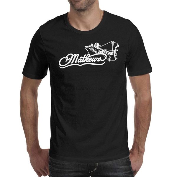 blfhj mens guys o-neck short sleeve mvp mathews-archery-logo- t shirt