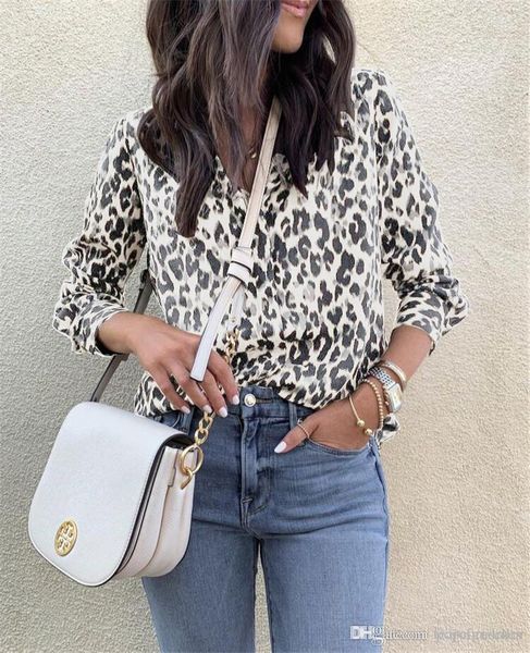 shirts autumn and winter style leopard print shirt loose female clothing fashion designer women, White
shirts autumn and winter style leopard print shirt loose female clothing fashion designer women, White