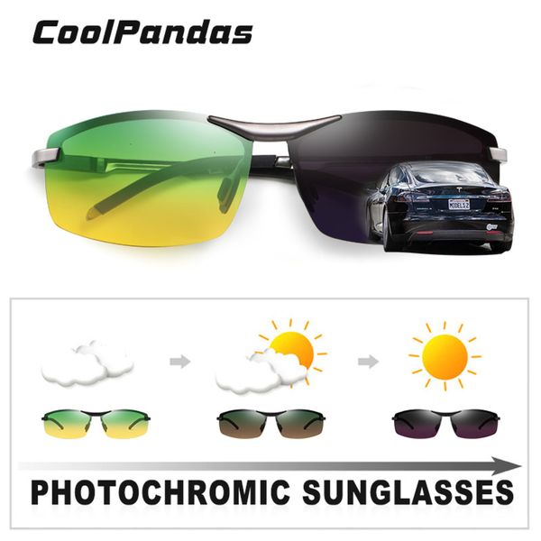 coolpandas 2020 pchromic sunglasses men day night-vision polarized chameleon driving uv400 sun glasses oculos de sol srh9, White;black
coolpandas 2020 pchromic sunglasses men day night-vision polarized chameleon driving uv400 sun glasses oculos de sol srh9, White;black
