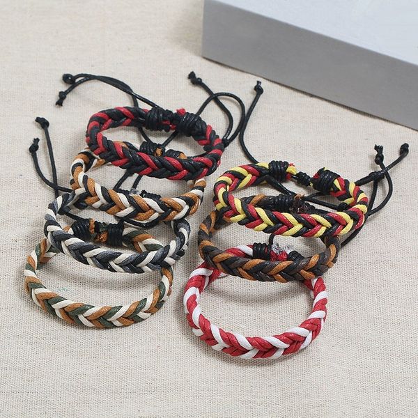 couple bracelets fashion rope bracelets bangles braided waxed rope for women men gifts, Golden;silver
couple bracelets fashion rope bracelets bangles braided waxed rope for women men gifts, Golden;silver