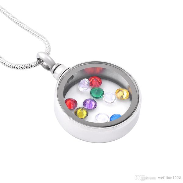 l010022 glass cremation locket round shape urn hold ashes, stones, charms stainless steel funeral casket jewelry, Silver
l010022 glass cremation locket round shape urn hold ashes, stones, charms stainless steel funeral casket jewelry, Silver