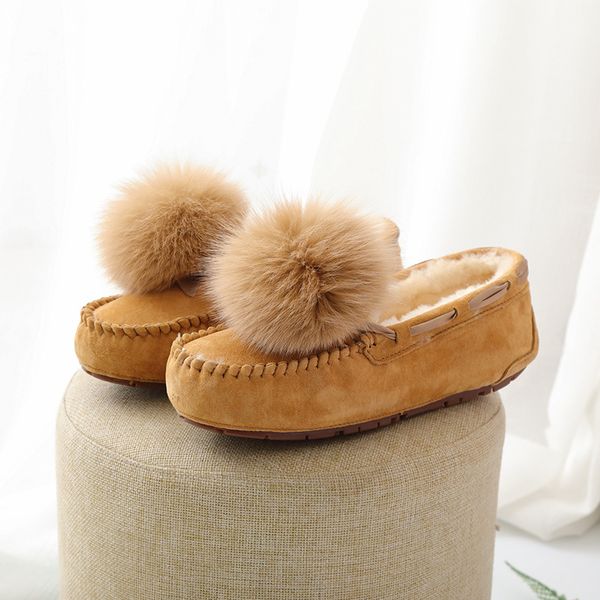 2020 winter boots non-slip rubber soles women ankle boots natural fur thick wool genuine cowhide leather snow warm shoes, Black
2020 winter boots non-slip rubber soles women ankle boots natural fur thick wool genuine cowhide leather snow warm shoes, Black