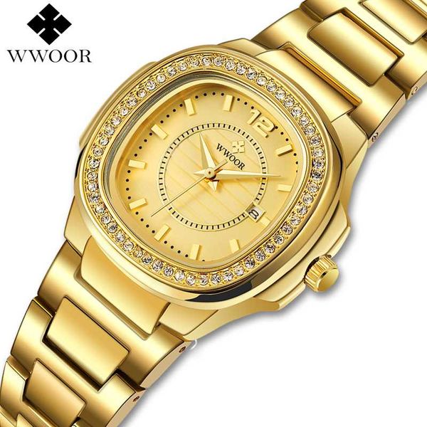 2020 new women watches wwoor rhinestones gold women wristwatch quartz golden diamond ladies wrist watch female gift, Slivery;brown
2020 new women watches wwoor rhinestones gold women wristwatch quartz golden diamond ladies wrist watch female gift, Slivery;brown