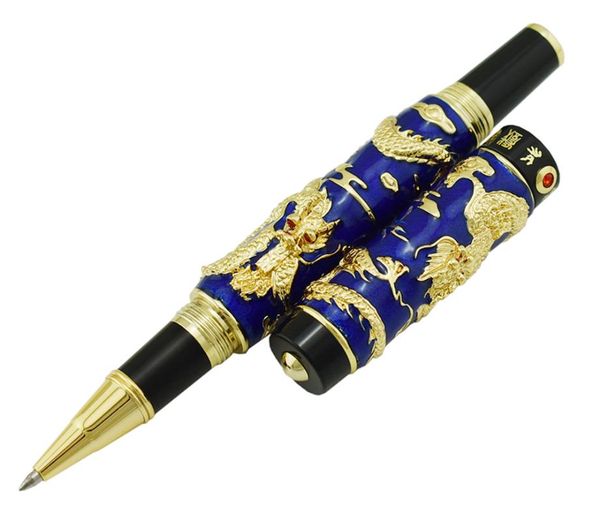 ballpoint pens jinhao blue cloisonne double dragon rollerball pen with smooth ink refill advanced craft writing gift for business, graduate, Blue;orange
ballpoint pens jinhao blue cloisonne double dragon rollerball pen with smooth ink refill advanced craft writing gift for business, graduate, Blue;orange