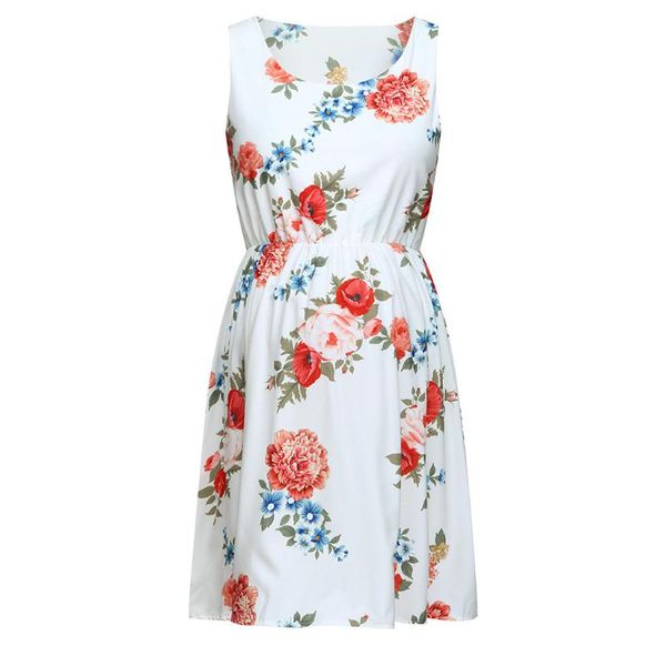 maternity dresses sagace pregnant women sleeveless suspenders frills pography straight dress printed waist, White
maternity dresses sagace pregnant women sleeveless suspenders frills pography straight dress printed waist, White