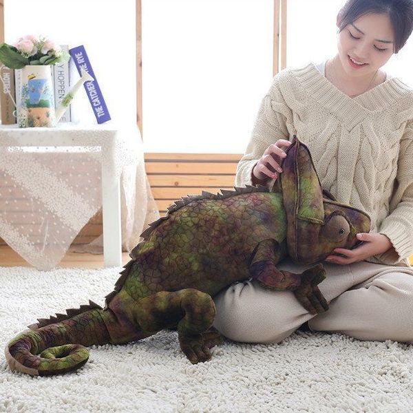 simulation reptiles lizard chameleon plush toys personality animal doll pillow for kids birthday christmas gifts y200723
simulation reptiles lizard chameleon plush toys personality animal doll pillow for kids birthday christmas gifts y200723