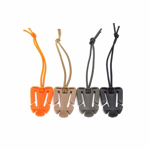10 Pcs/lot Outdoor Itw Webdom Web Dominator Molle Backpack Carabiner Ribbon Fixed Clip Camping Tool Elastic Rope Webbing Buckle Winder
