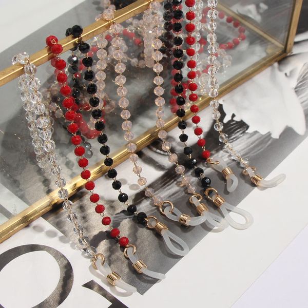 cender 2020 summer new fashion chic solid color beads non-slip sunglasses chains reading glasses cord lanyard necklace gift, Silver
cender 2020 summer new fashion chic solid color beads non-slip sunglasses chains reading glasses cord lanyard necklace gift, Silver