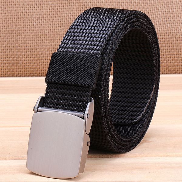 alloy automatic buckle quick-drying nylon inner belt outdoor tactical canvas beltarmy fan training wear-resistant casual belt, Black;brown
alloy automatic buckle quick-drying nylon inner belt outdoor tactical canvas beltarmy fan training wear-resistant casual belt, Black;brown