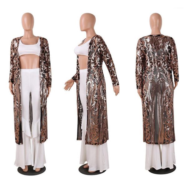outwear paisley long sleeve cardigan see-through blouse swimwear bathing suit fashion women sequins, Black
outwear paisley long sleeve cardigan see-through blouse swimwear bathing suit fashion women sequins, Black