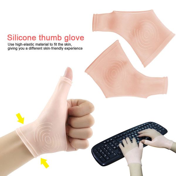 finger wrist sprain fixed wrist sheath silicone thumb set rheumatism pain relief bracers support for men and women, Black;red
finger wrist sprain fixed wrist sheath silicone thumb set rheumatism pain relief bracers support for men and women, Black;red