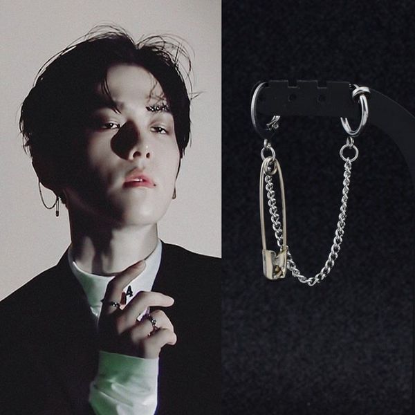 korean boys punk ear clip cuff wrap earrings pin chain pendant men stainless steel stud earring hipster grunge accessory unisex, Golden;silver
korean boys punk ear clip cuff wrap earrings pin chain pendant men stainless steel stud earring hipster grunge accessory unisex, Golden;silver