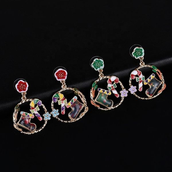 women earrings new arrival fashion metal trendy water drop earrings designer christmas stockings gold plated earring jewelry accessories, Silver 
women earrings new arrival fashion metal trendy water drop earrings designer christmas stockings gold plated earring jewelry accessories, Silver