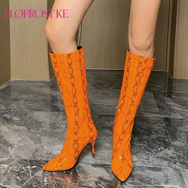 lloprost ke western cowboy knee high boots snake print women boots fashion thin high heels long autumn winter woman shoes, Black
lloprost ke western cowboy knee high boots snake print women boots fashion thin high heels long autumn winter woman shoes, Black