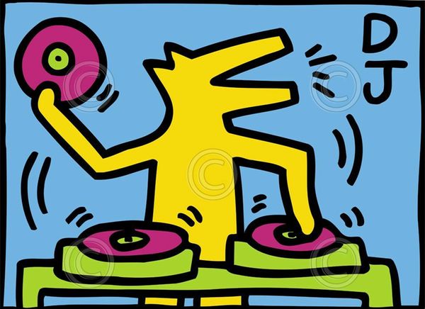 keith haring art dance dog dj home decor handpainted &hd print oil painting on canvas wall art canvas pictures 7028
keith haring art dance dog dj home decor handpainted &hd print oil painting on canvas wall art canvas pictures 7028