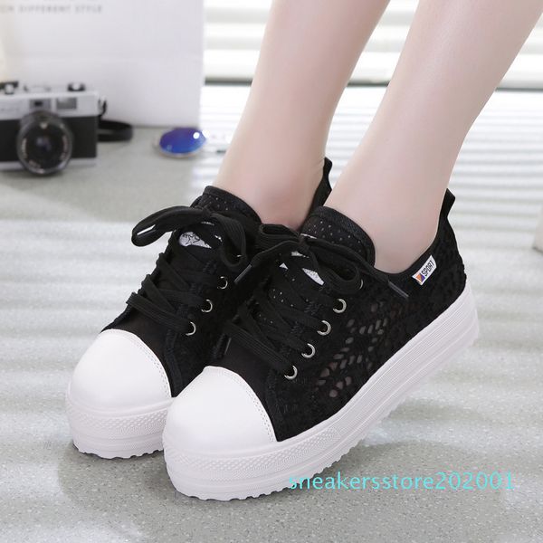 sneakers women fashion breathable platform casual shoes dropshing lace leisure flat white canvas women's vulcanize shoes s01, Black
sneakers women fashion breathable platform casual shoes dropshing lace leisure flat white canvas women's vulcanize shoes s01, Black