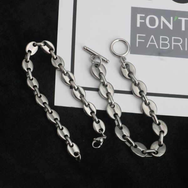 fashion titanium steel cold wind pig nose bracelet female wild simple jewelry sale, Black 
fashion titanium steel cold wind pig nose bracelet female wild simple jewelry sale, Black