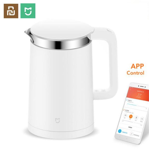 mijia electric kettles smart constant temperature control kitchen water kettle samovar 1.5l thermal insulation teapot app
mijia electric kettles smart constant temperature control kitchen water kettle samovar 1.5l thermal insulation teapot app