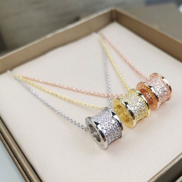 2020 women's necklace design sense clavicle necklaces fashion versatile temperament pendant necklace small red book popular necklac, Silver
