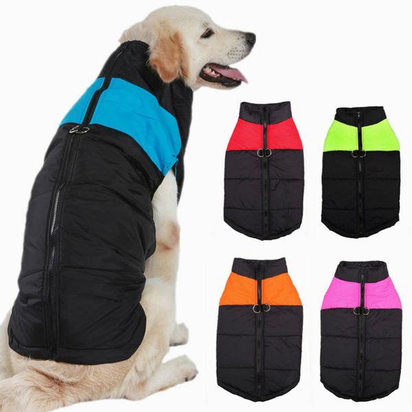 dog warm waistcoat winter pet clothes waterproof puppy vests coats with leashes rings large dogs chihuahua jacket s-5xl
dog warm waistcoat winter pet clothes waterproof puppy vests coats with leashes rings large dogs chihuahua jacket s-5xl