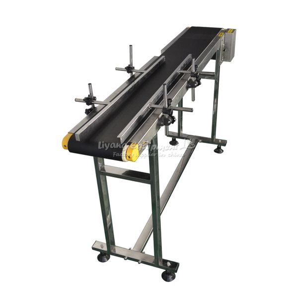 120w adjustable double buffles stainless steel box bag bottle conveyor belt sticker 0-30m/min 1500mm length 200mm width
120w adjustable double buffles stainless steel box bag bottle conveyor belt sticker 0-30m/min 1500mm length 200mm width