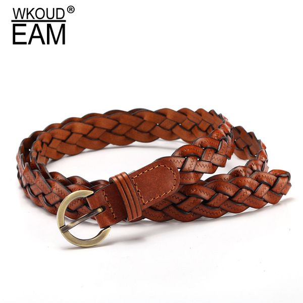 wkoud eam 2020 new metal pin buckle braided belt women casual all-match simple corset belt female trendy waistband tide pf608, Black;brown
wkoud eam 2020 new metal pin buckle braided belt women casual all-match simple corset belt female trendy waistband tide pf608, Black;brown