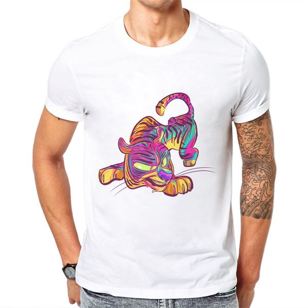 2019 summer men t-shirt o-neck mens cotton shirt colorful cartoon tiger printed man shirts tees playeras de hombre
2019 summer men t-shirt o-neck mens cotton shirt colorful cartoon tiger printed man shirts tees playeras de hombre
