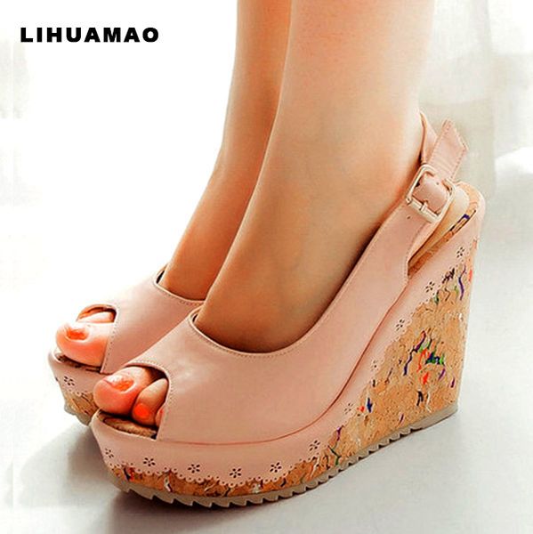 lihuamao wedges sandals for women high heel ankle strap platform peep toe sandals ladies beach casual skid resistance, Black
lihuamao wedges sandals for women high heel ankle strap platform peep toe sandals ladies beach casual skid resistance, Black