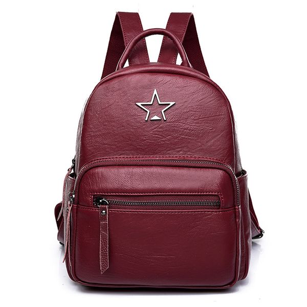 leather luggage tag2020 womens bag new style backpack korean casual large capacity travel fashion all-match soft leather mummy backpack purs
leather luggage tag2020 womens bag new style backpack korean casual large capacity travel fashion all-match soft leather mummy backpack purs