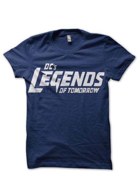 legends of tomorrow navy blue tee