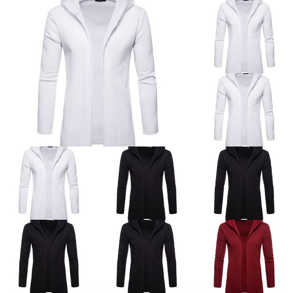 2020 autumn and winter new men's fashion solid colorcardigan long sleeve sweater sweater men's fashion hhcrw, Black
2020 autumn and winter new men's fashion solid colorcardigan long sleeve sweater sweater men's fashion hhcrw, Black