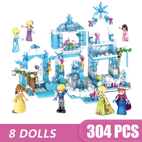 8 dolls small building blocks toys compatible dream ice world princess castle prince gift for girls boys children diy
8 dolls small building blocks toys compatible dream ice world princess castle prince gift for girls boys children diy