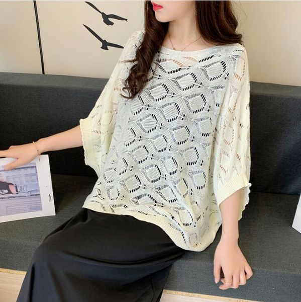 woman blouse two pieces set shirt hollow out knit o neck irregular stripe autumn casual regular sudadera mujer women's blouse shirt, White
woman blouse two pieces set shirt hollow out knit o neck irregular stripe autumn casual regular sudadera mujer women's blouse shirt, White