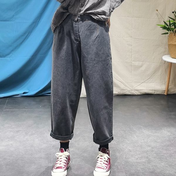 women's jeans women loose vintage denim pants ladies autumn trousers female 2021, Blue
women's jeans women loose vintage denim pants ladies autumn trousers female 2021, Blue