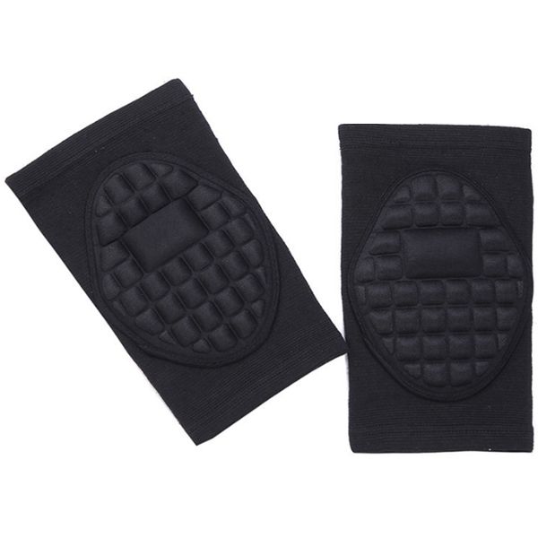 1 pair of l models anti-collision knee pads honeycomb sponge dance knee pads outdoor, Black;gray