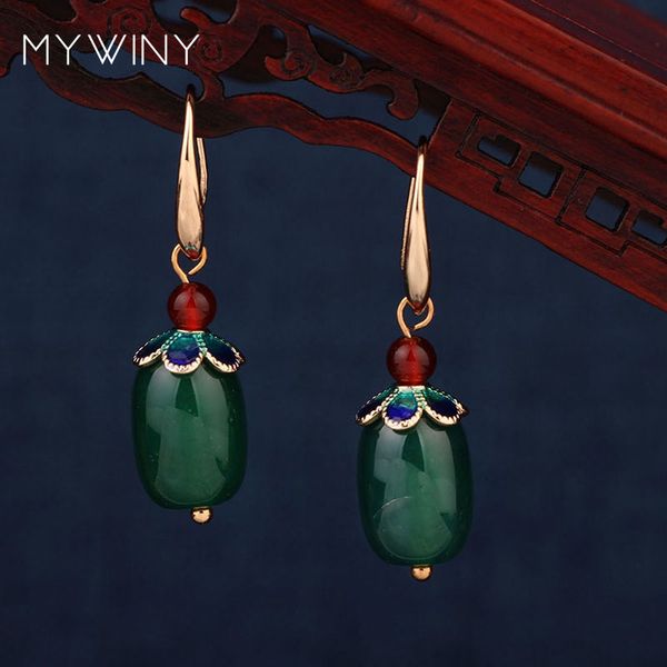 dangle & chandelier 2 colors mywiny fashion copper crown jewelry enamel earrings green, cylinder stones vintage, Silver
dangle & chandelier 2 colors mywiny fashion copper crown jewelry enamel earrings green, cylinder stones vintage, Silver