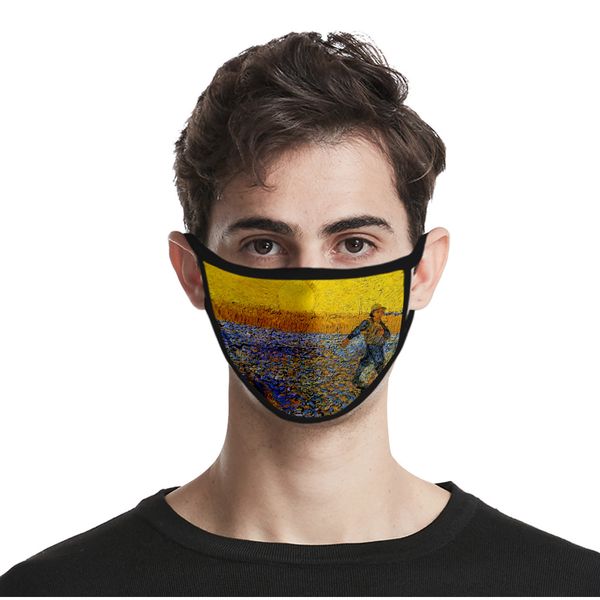 2020 cross-border new designer face van gogh 3d mask dustproof fashion printed ice silk fabric washable can be customized to pictures
2020 cross-border new designer face van gogh 3d mask dustproof fashion printed ice silk fabric washable can be customized to pictures