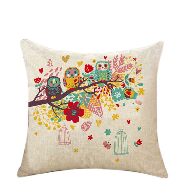 spring pillow covers case cartoon owl bird cage bird throw linen cushion cover 18 x 18 inches pillow case
spring pillow covers case cartoon owl bird cage bird throw linen cushion cover 18 x 18 inches pillow case