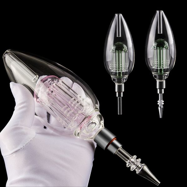perc dabber ceramic 510 headshop214 tree arm nail bong quartz ball style glass egg pipes nc042 ptirm